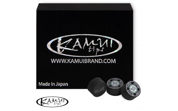 Наклейка для кия Kamui Black ø13мм Super Soft 1шт.