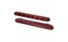 Киевница настенная Classic для 6 киев дуб махагон Киевница настенная Classic для 6 киев дуб махагон