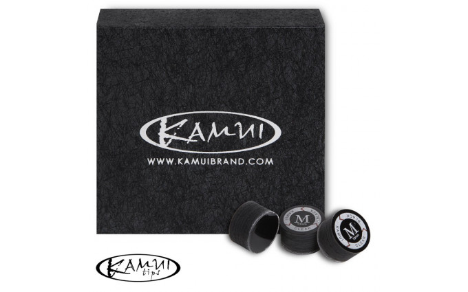 Наклейка для кия Kamui Clear Black ø13мм Medium 1шт.