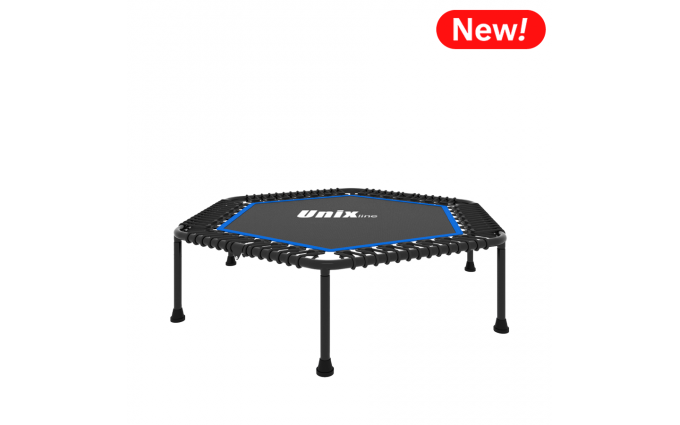 Батут UNIX Line FITNESS Lite Blue (130 cm)